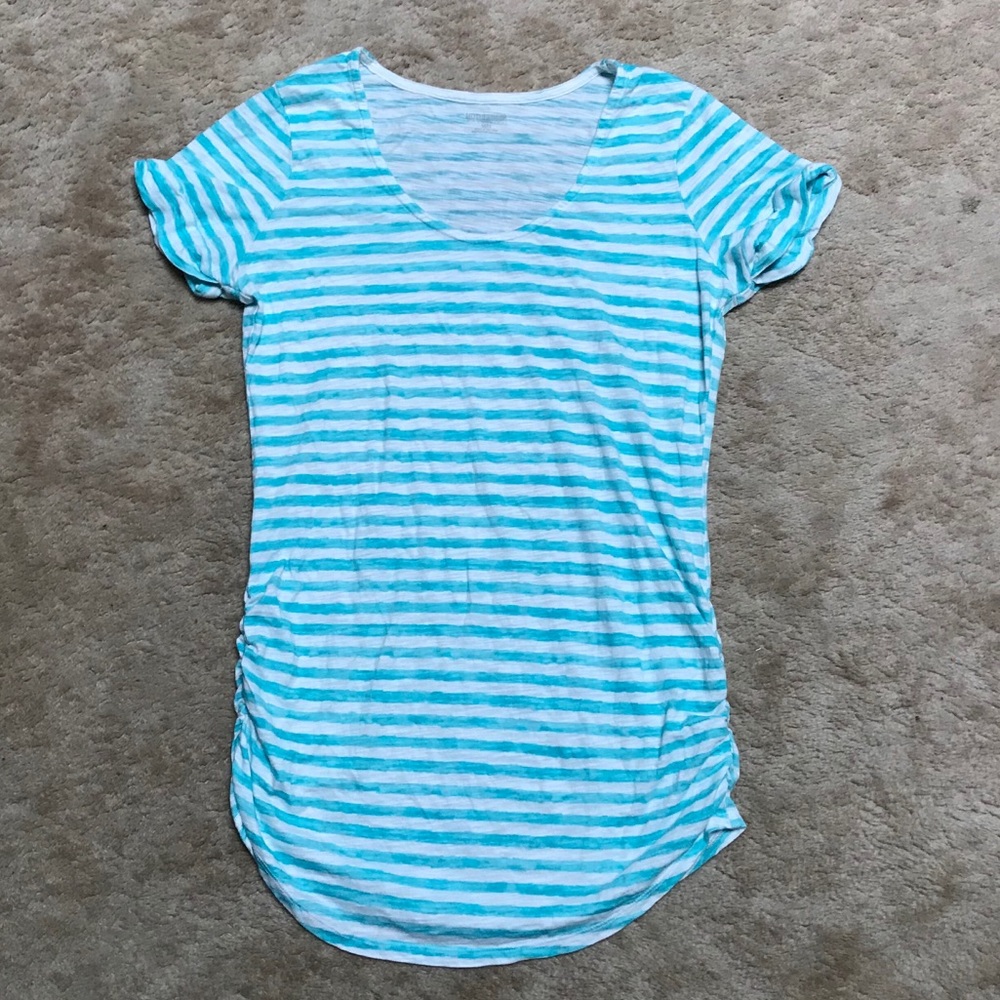 Motherhood maternity striped shirt Size M